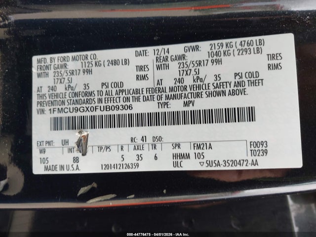 Ford Escape Se
