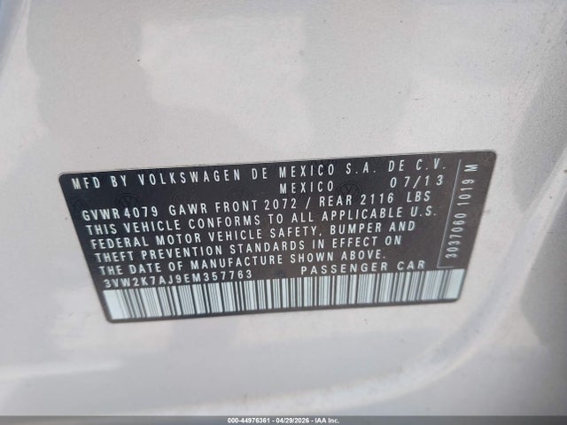 Volkswagen Jetta 2.0l S