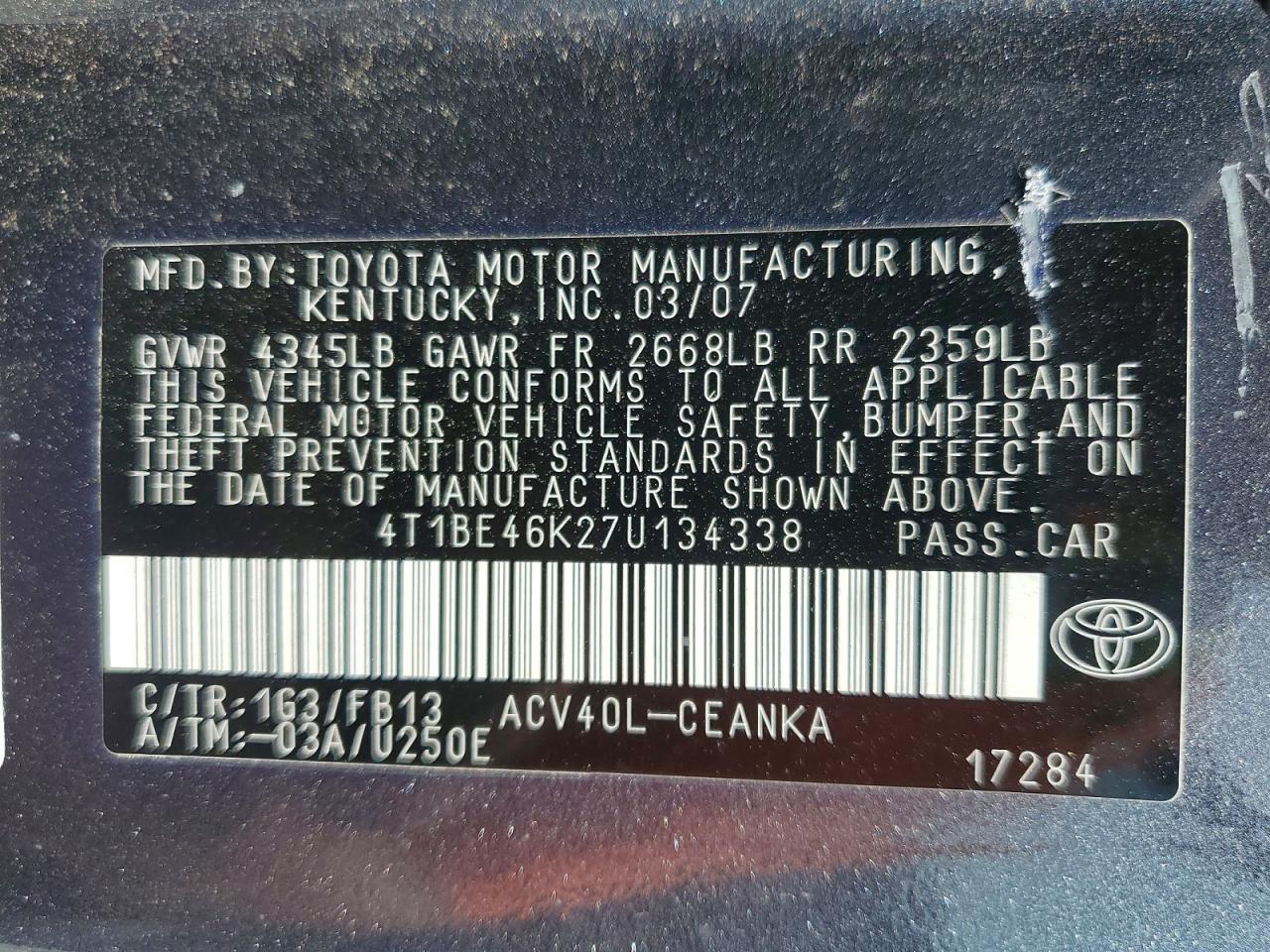 Toyota Camry Le