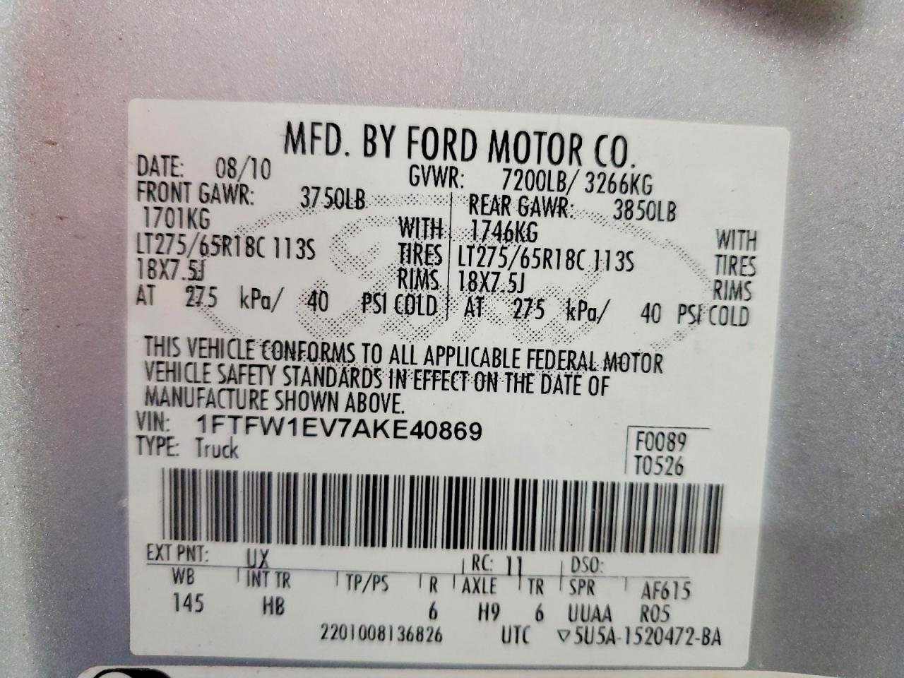 Ford F-150 Supercrew