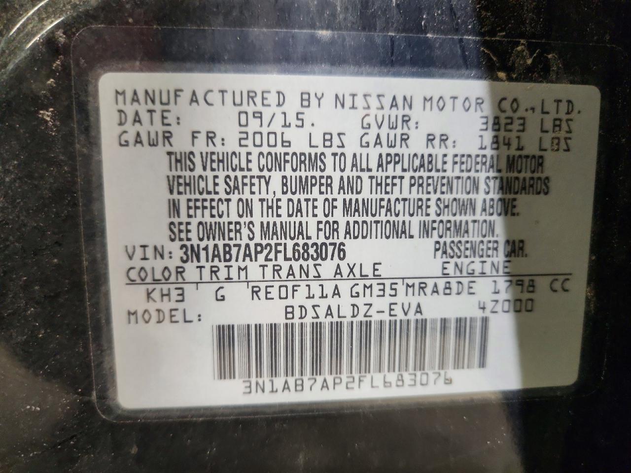 Nissan Sentra Sv