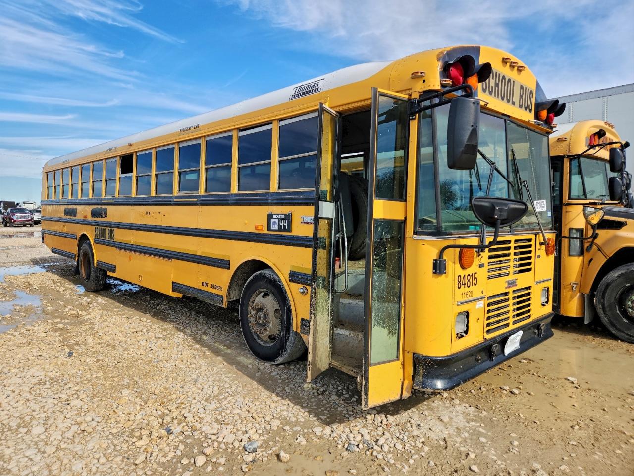 Salvage Thomas School Bus Image
