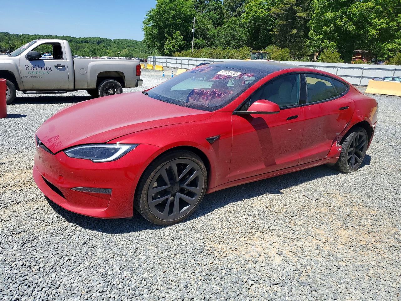 Salvage Tesla Model S Image