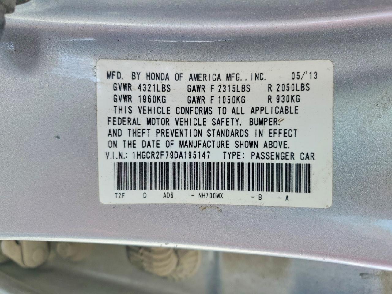 Honda Accord Ex