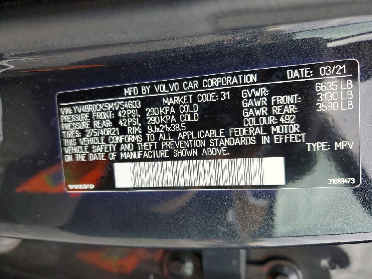 Volvo XC90 T8 Recharge Inscription Express