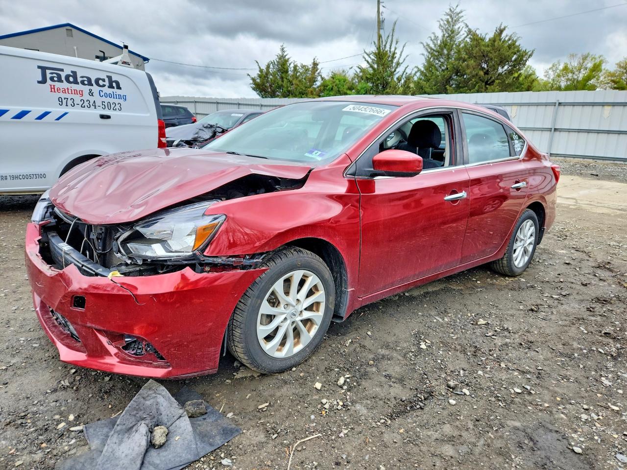 Salvage Nissan Sentra Image