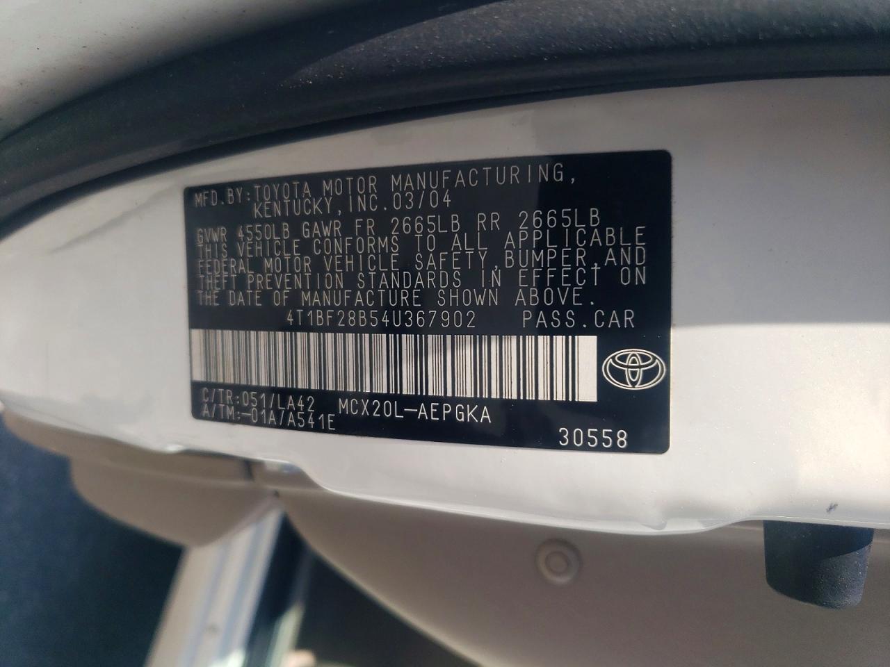 Toyota Avalon Xls Xls