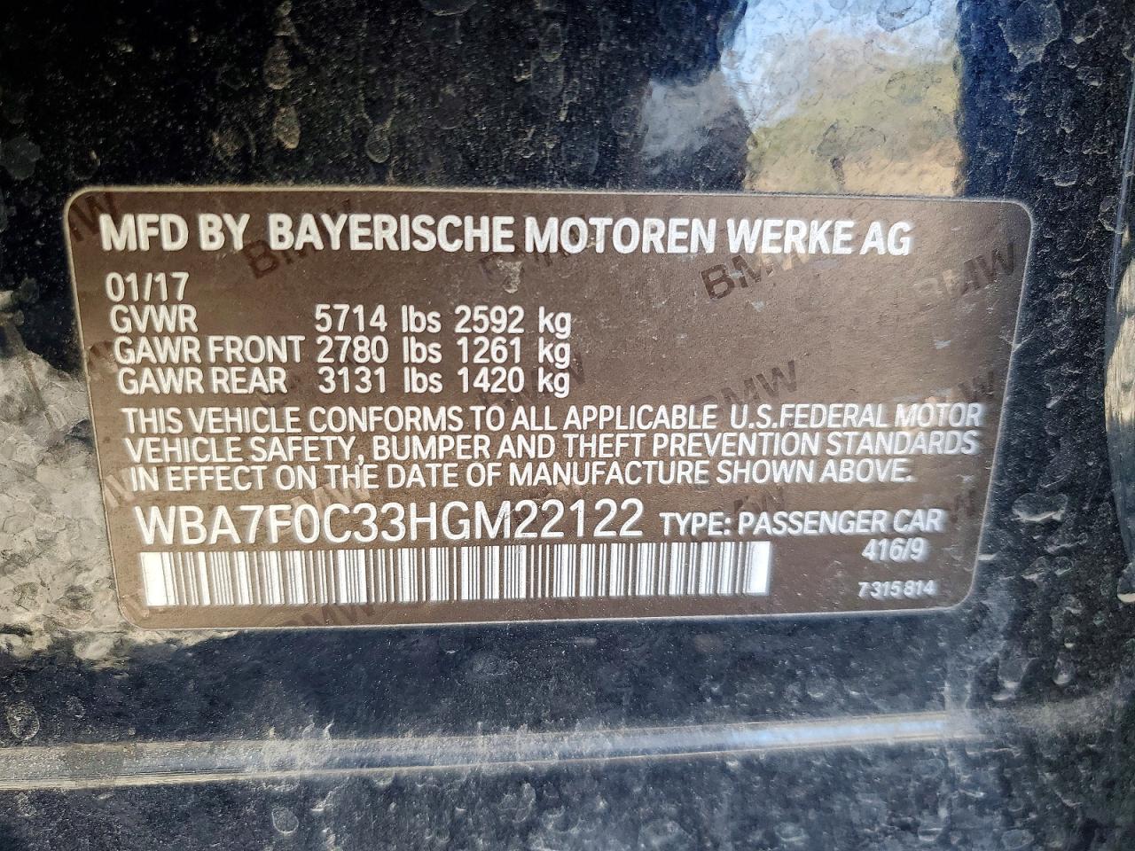 BMW 7 Series I