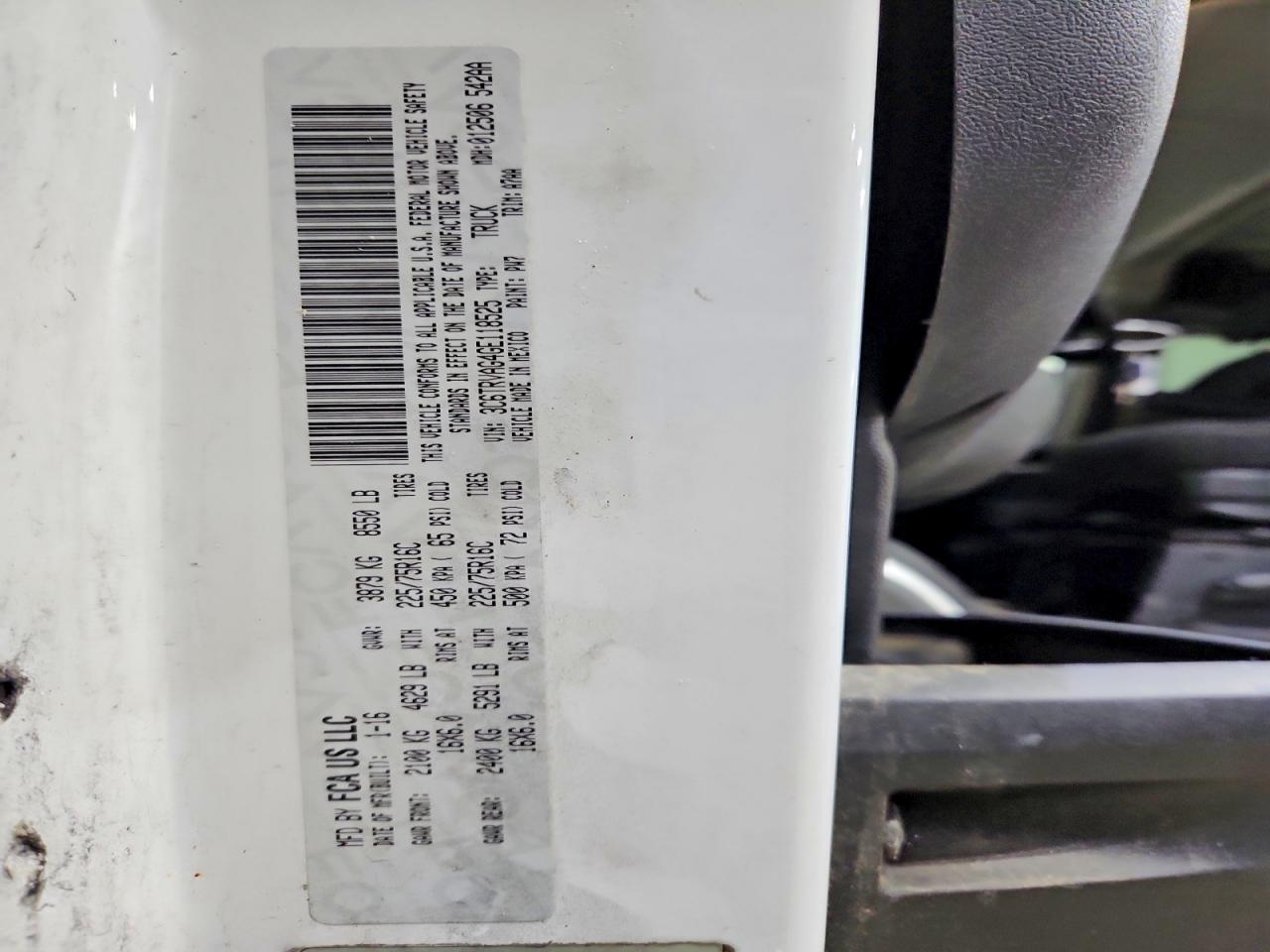 Ram Promaster 1500 Standard