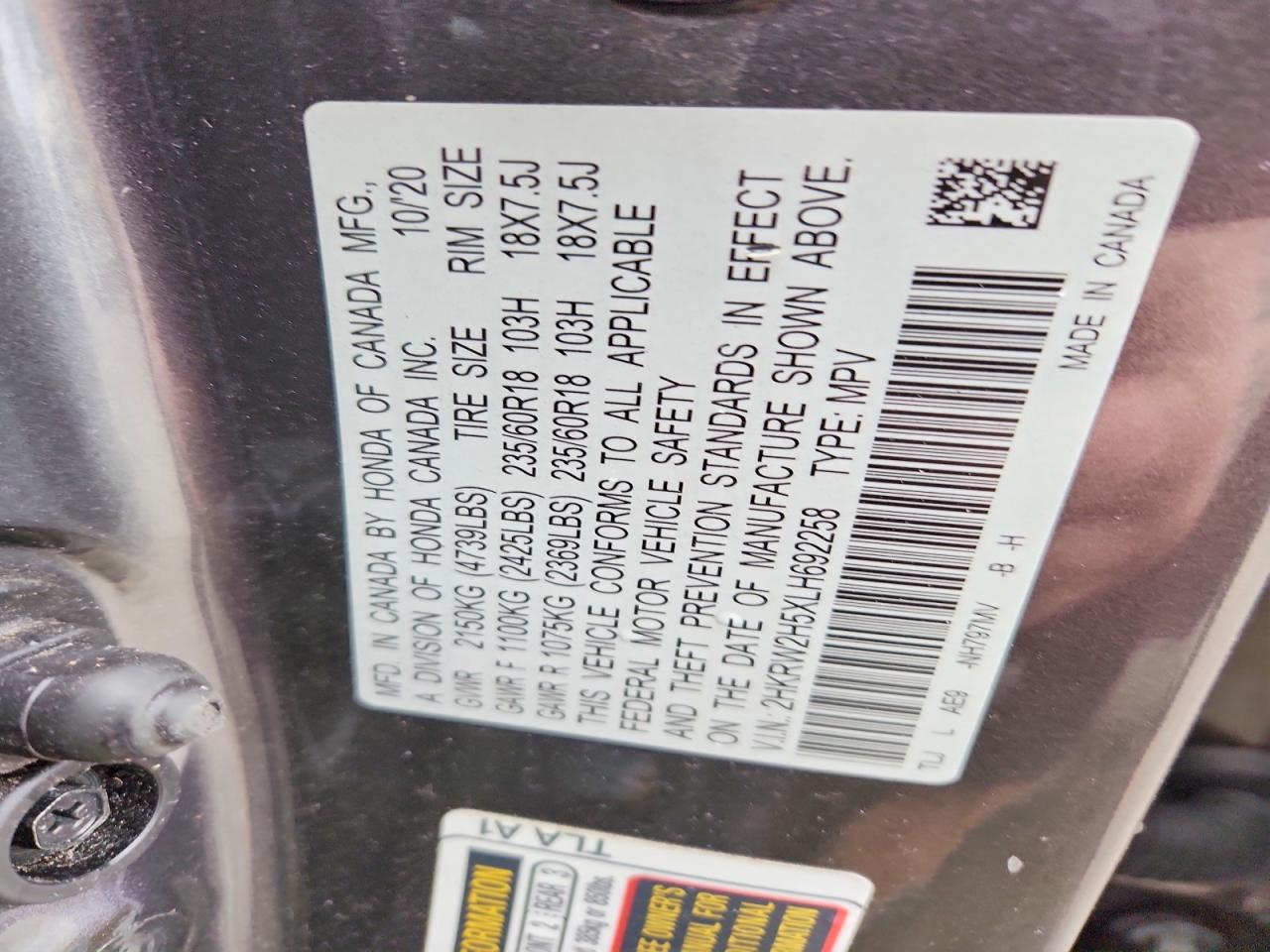 Honda Crv Ex