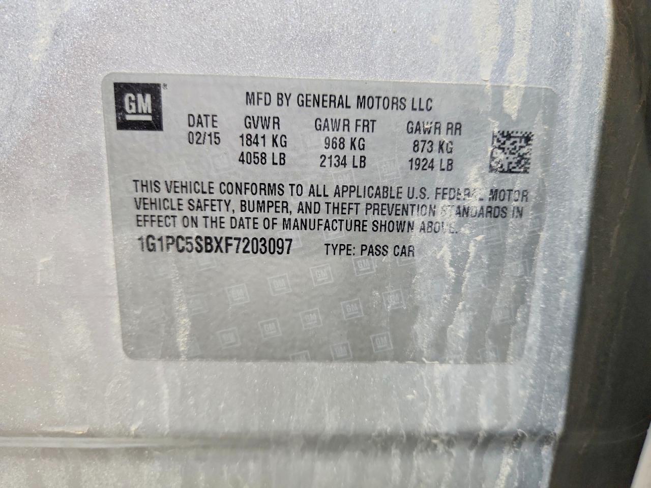 Chevrolet Cruze Lt