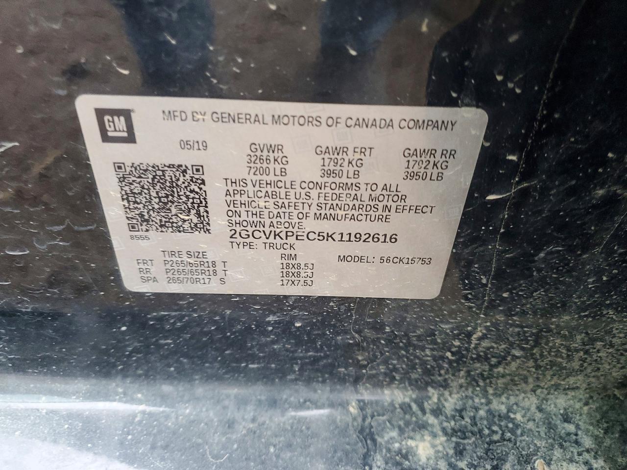 Chevrolet Silverado K1500 Lt