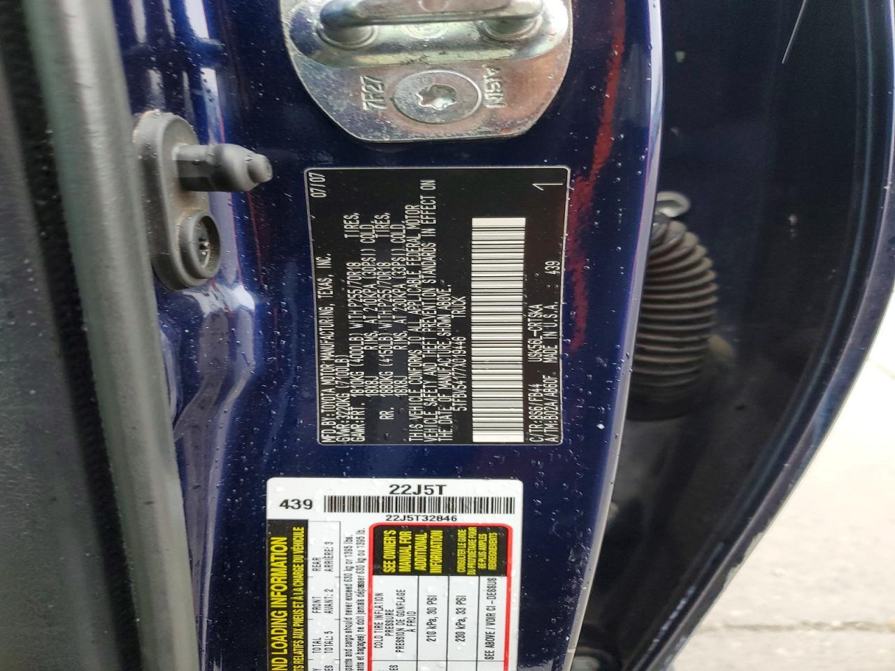 Toyota Tundra Double Cab Sr5