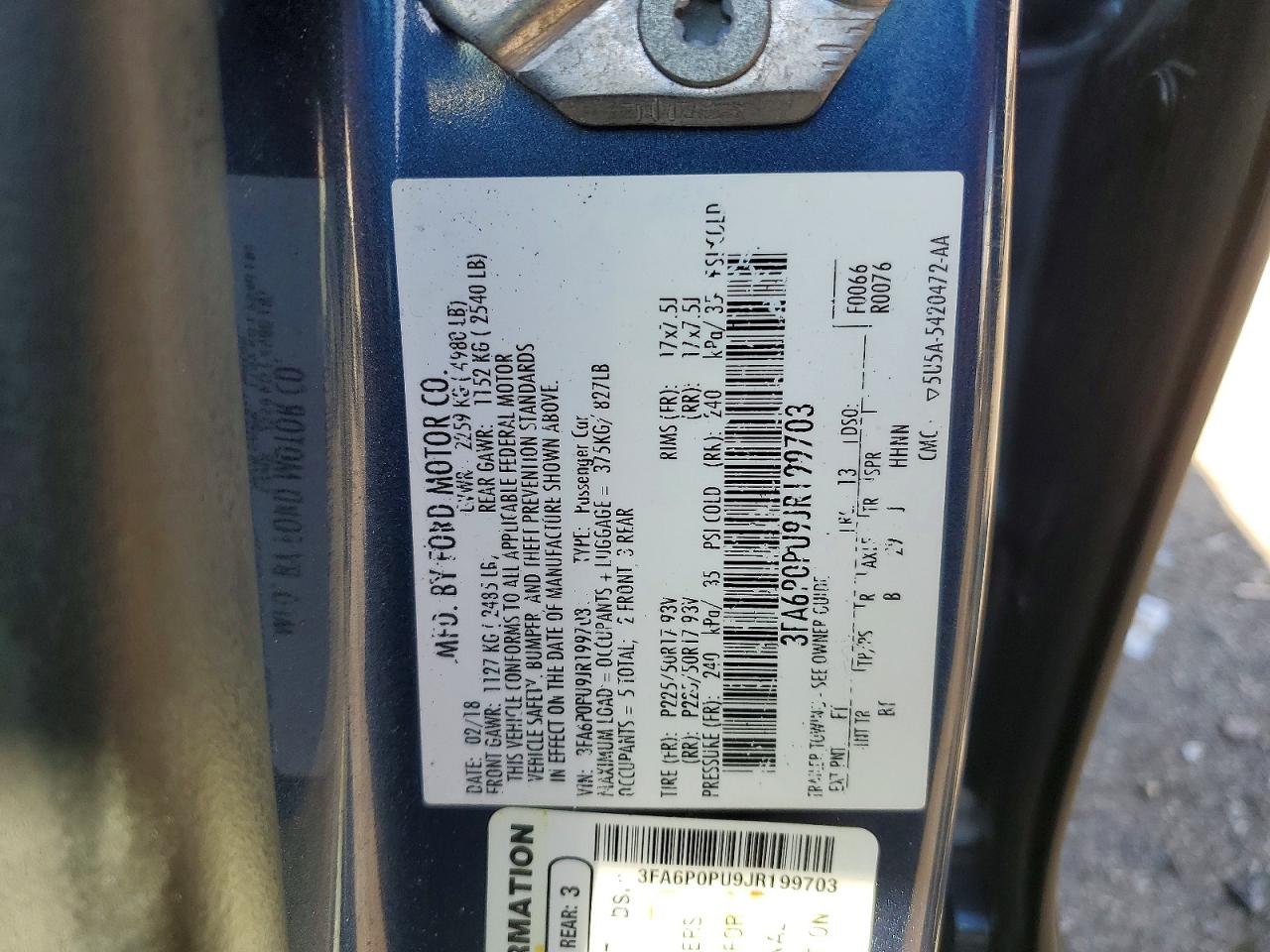 Ford Fusion Se Phev