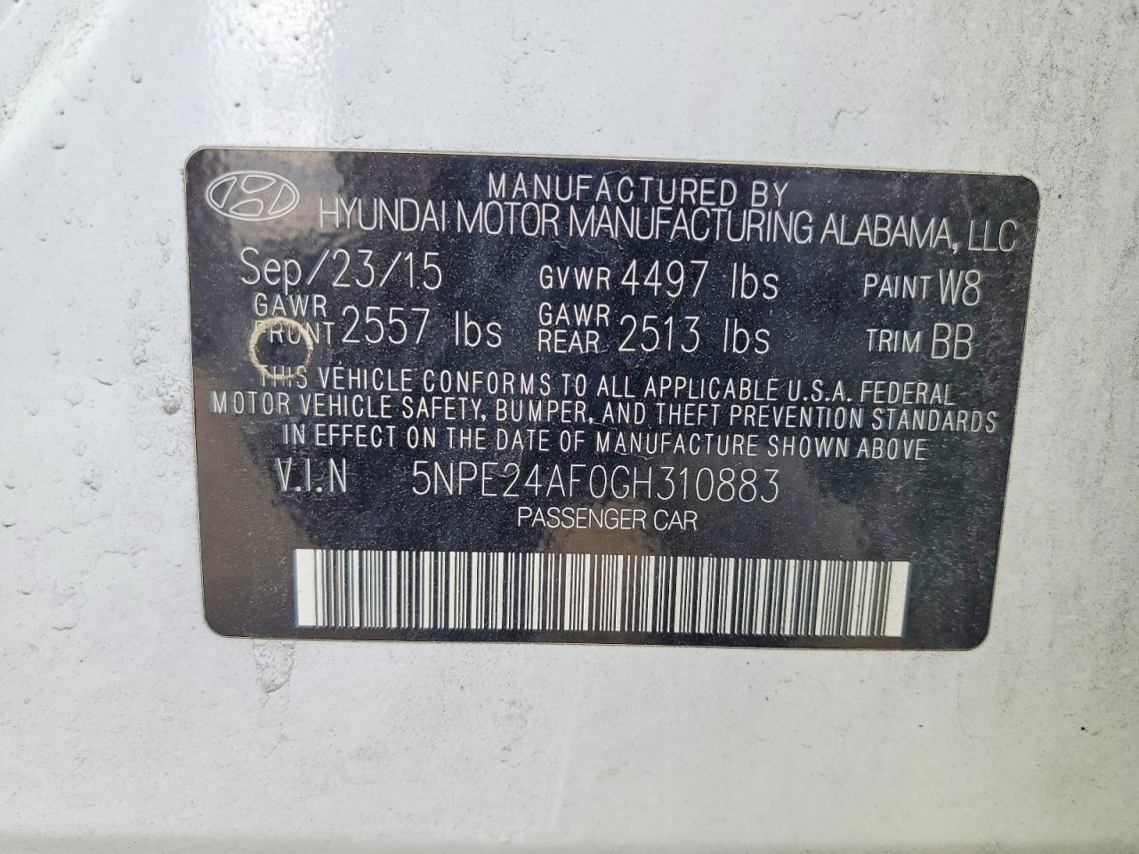 Hyundai SONATA Se