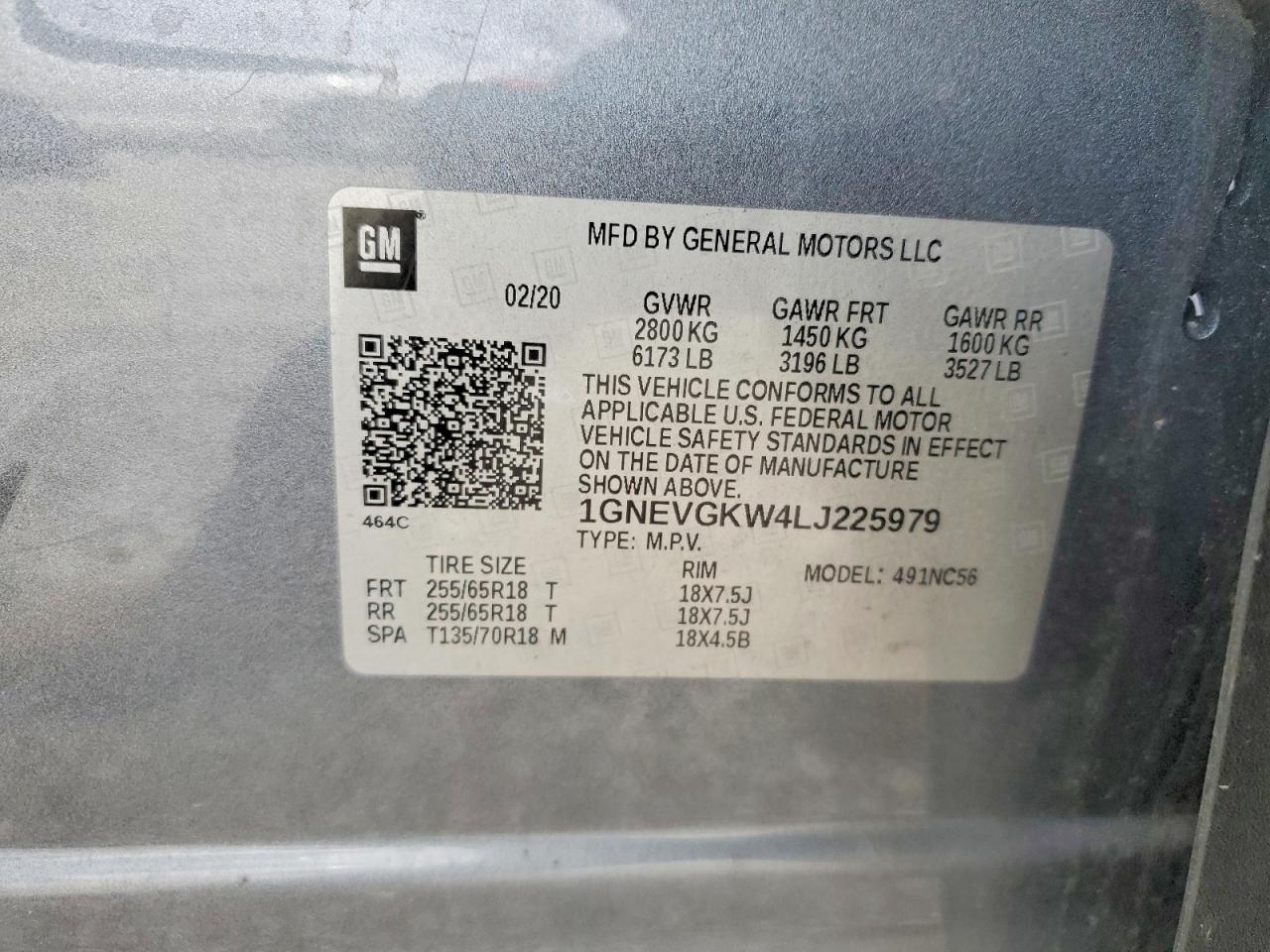 Chevrolet Traverse Lt