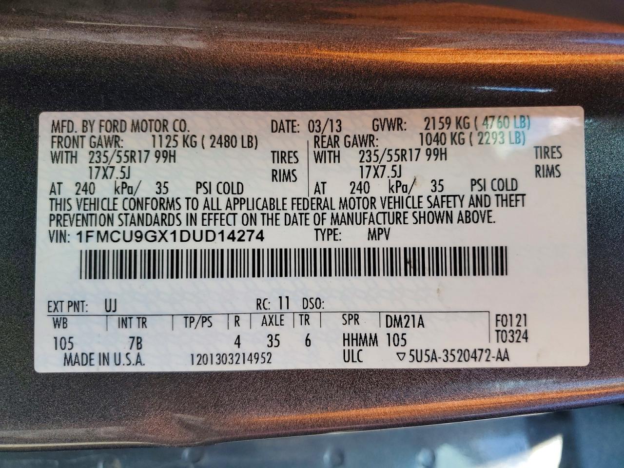 Ford Escape Se