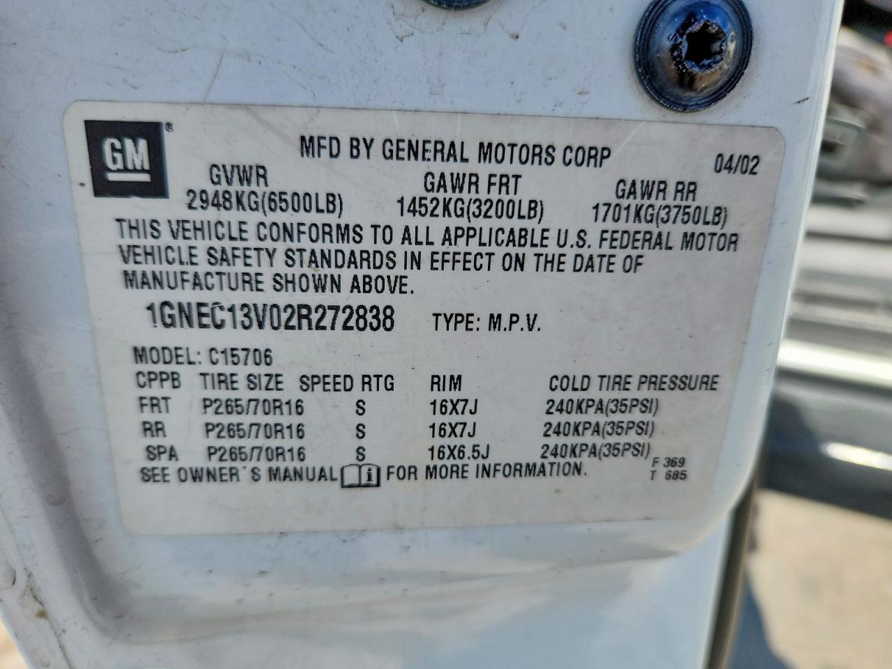 Chevrolet Tahoe C1500