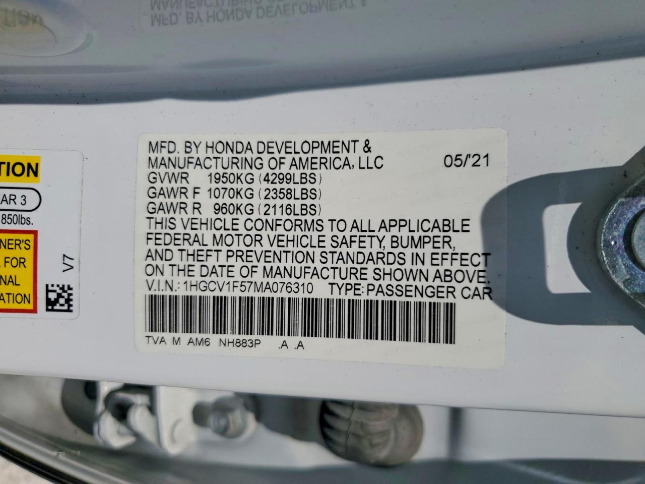 Honda Accord Exl