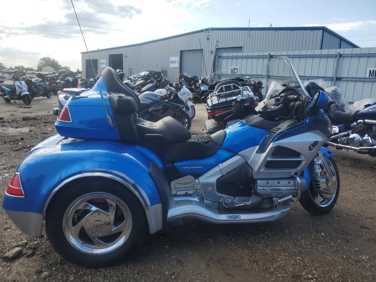 Salvage Honda Gl Cycle Image