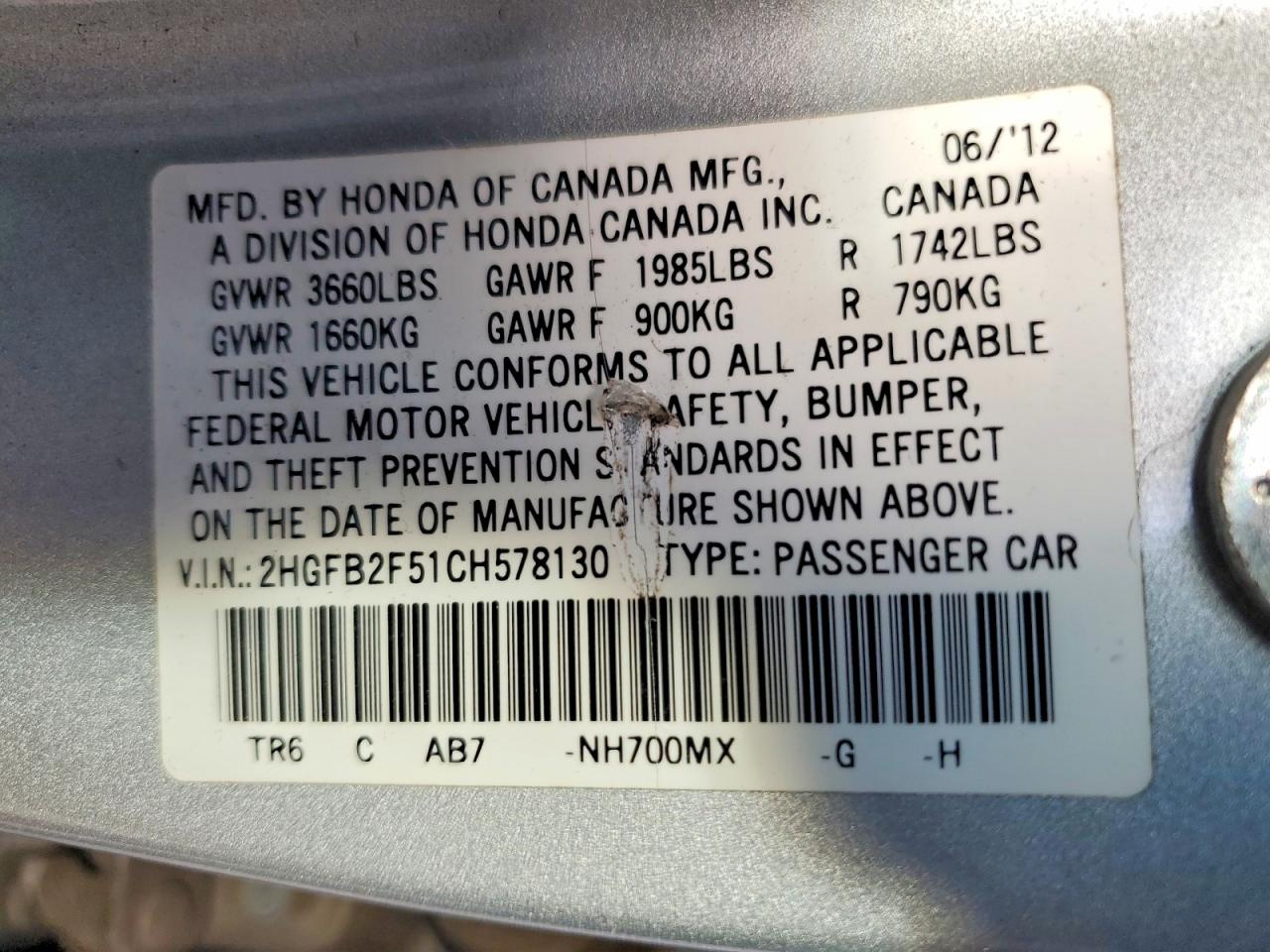 Honda Civic Lx