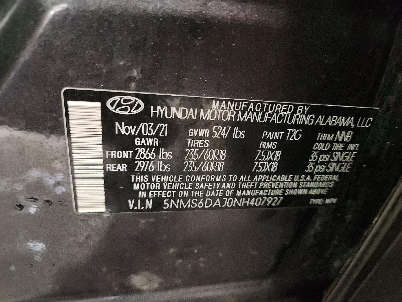 Hyundai SANTA FE Sel