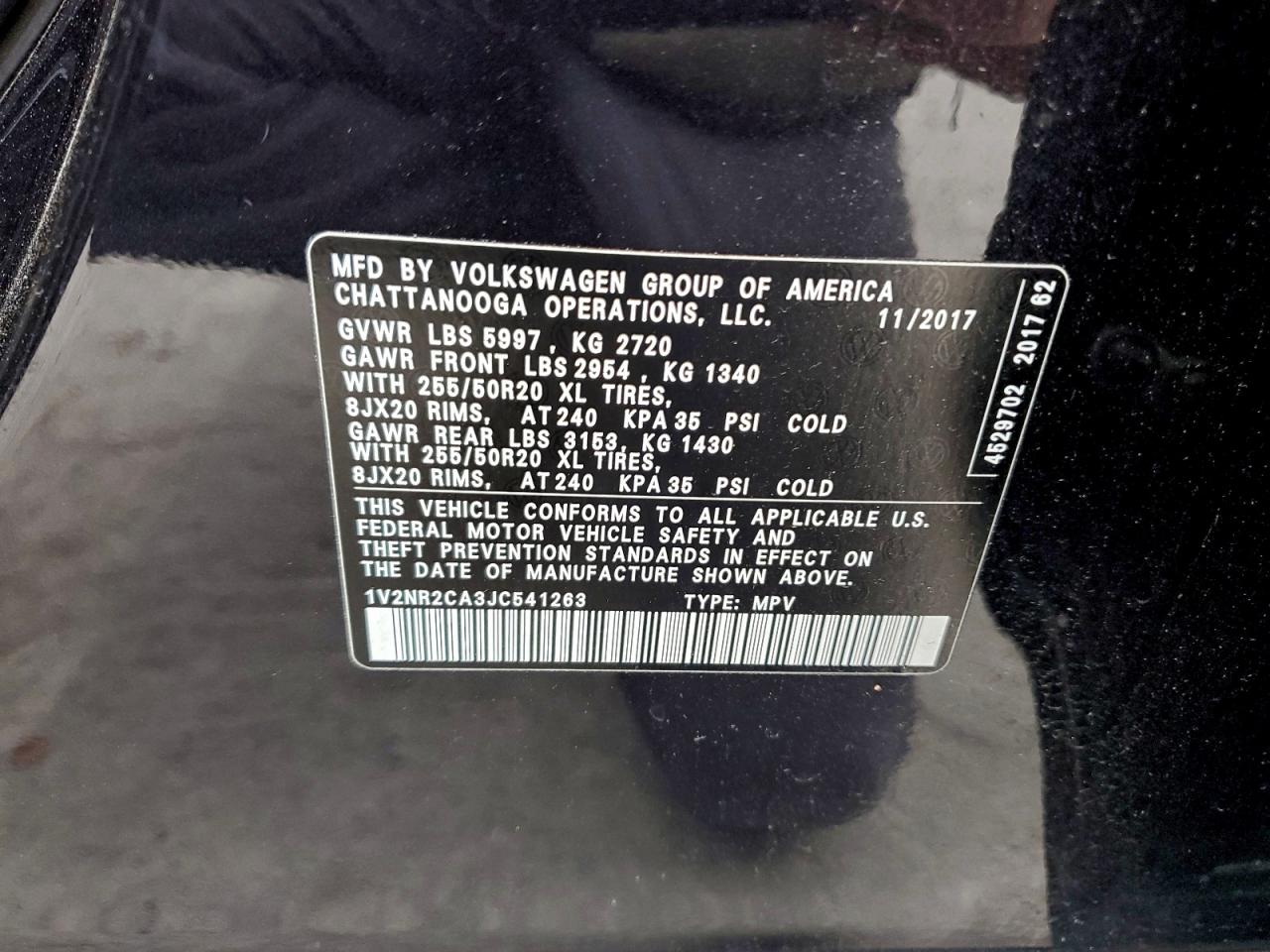 Volkswagen Atlas Sel Premium