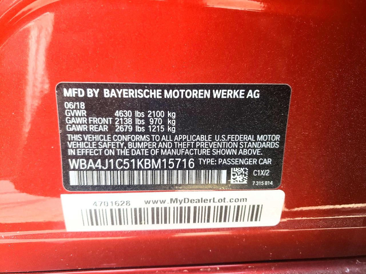 BMW 4 Series Gran Coupe