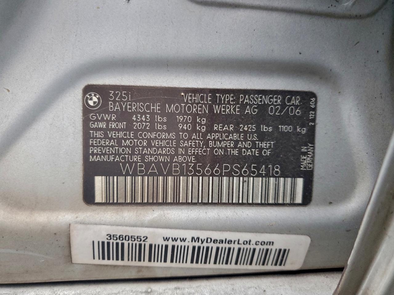 BMW 3 Series I