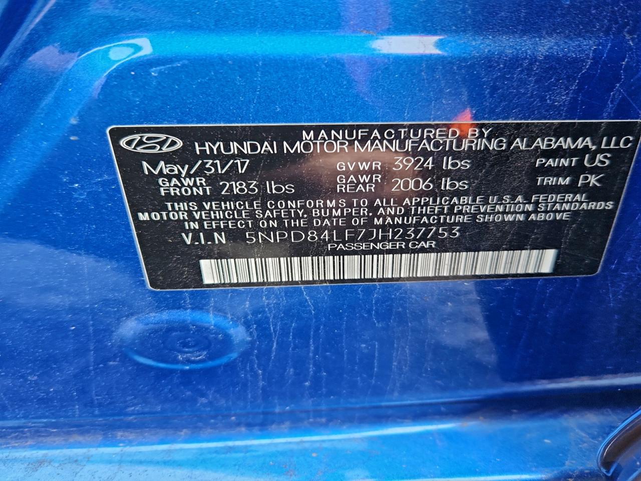 Hyundai ELANTRA Sel
