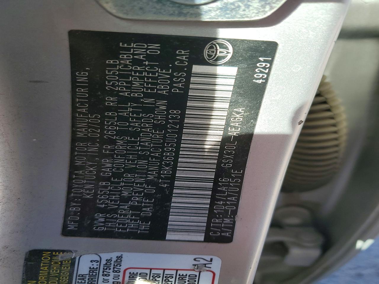 Toyota Avalon Xls