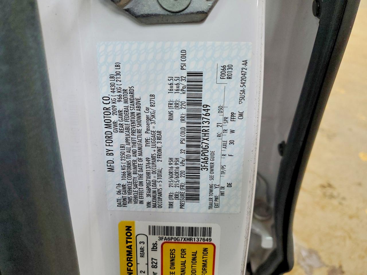 Ford Fusion S