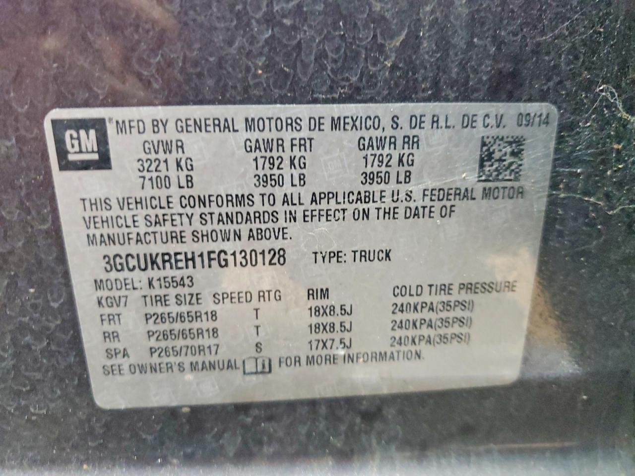 Chevrolet Silverado K1500 Lt
