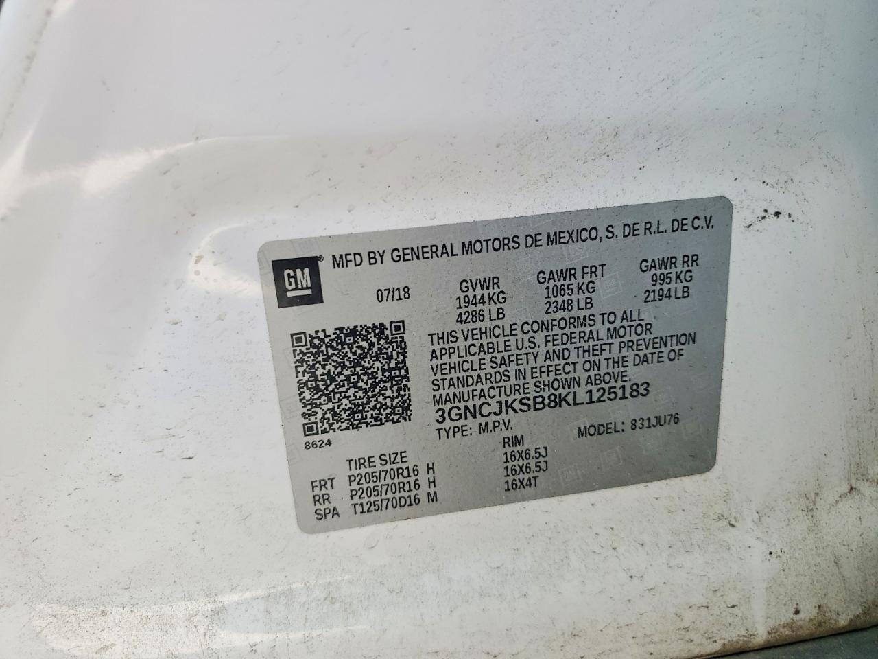 Chevrolet Trax Ls