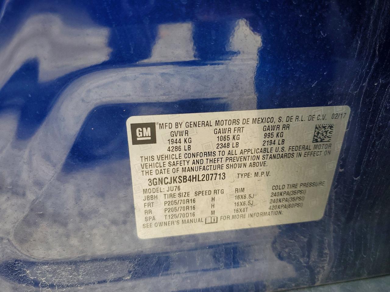 Chevrolet Trax Ls