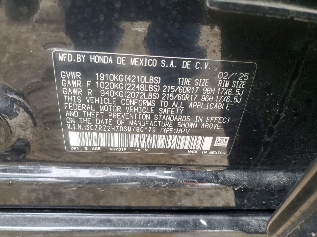 Honda HR-V Exl