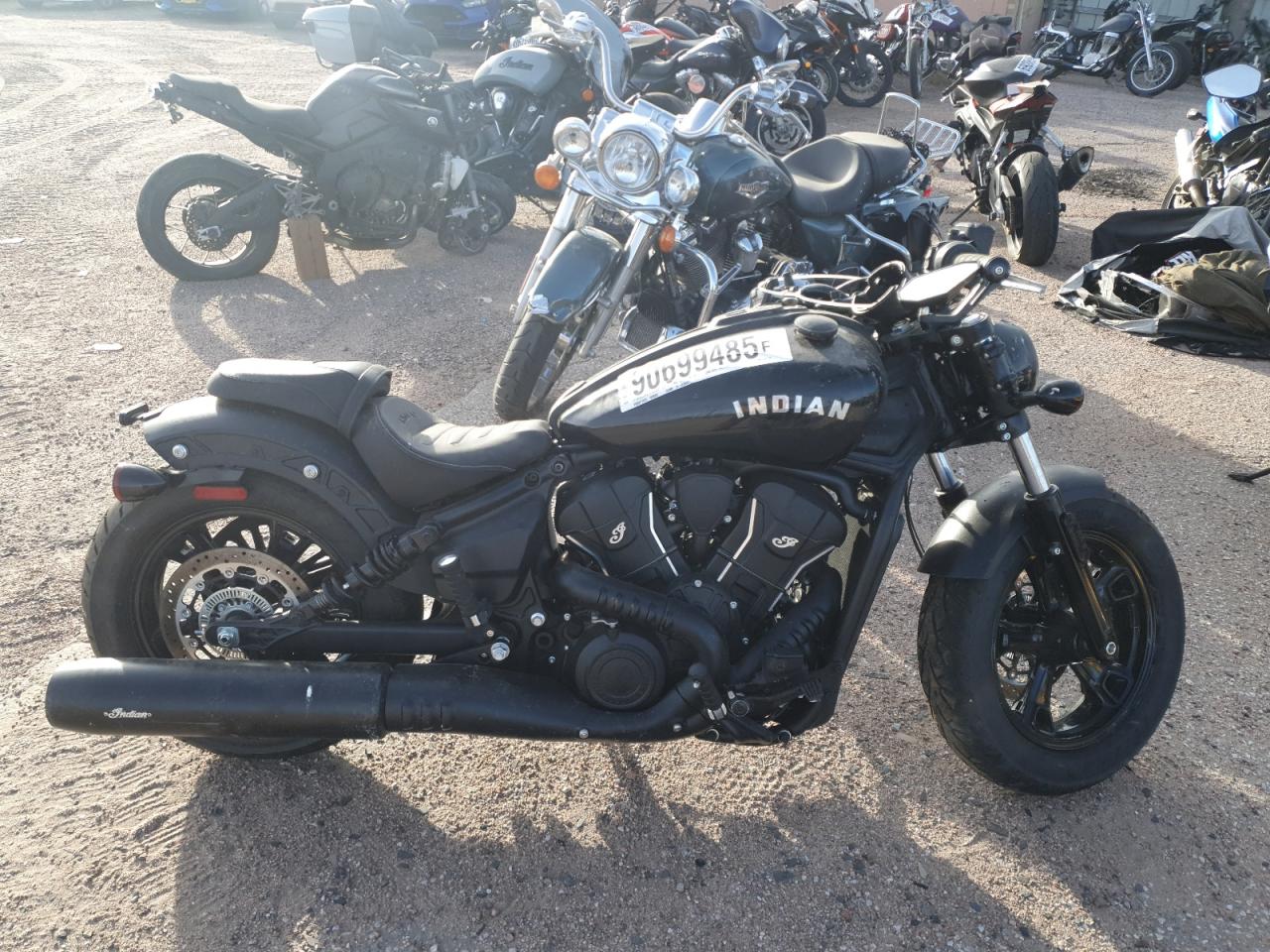 Salvage Indian Motorcycle Co. Motorcycle Image