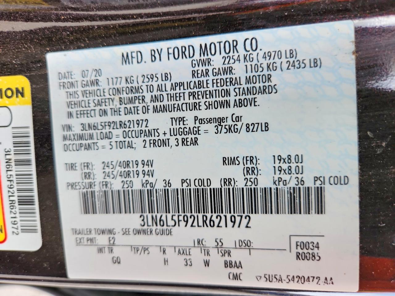 Lincoln MKZ Reserve