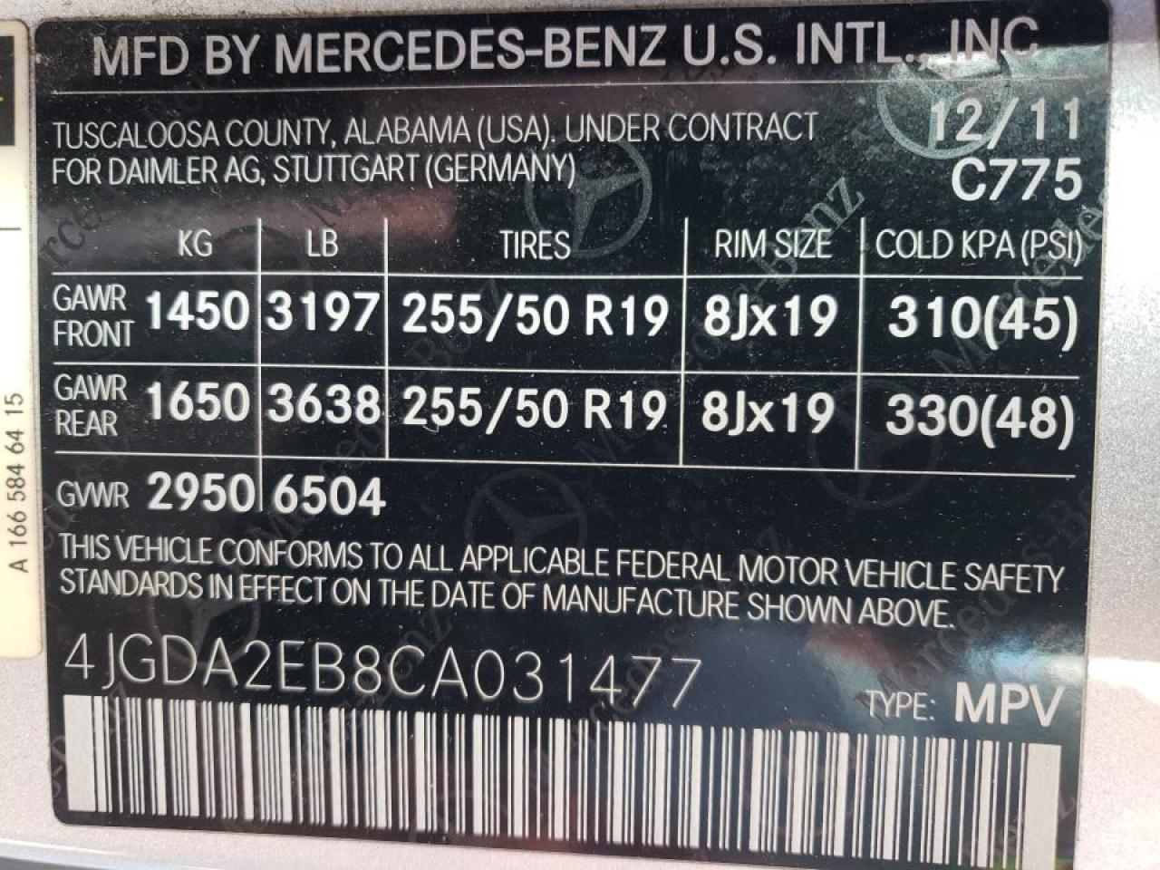 Mercedes-Benz M-Class 350 Bluetec