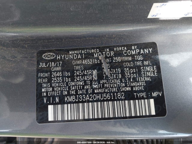 Hyundai TUCSON Value