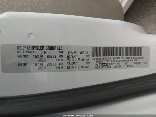 Dodge Grand Caravan Sxt