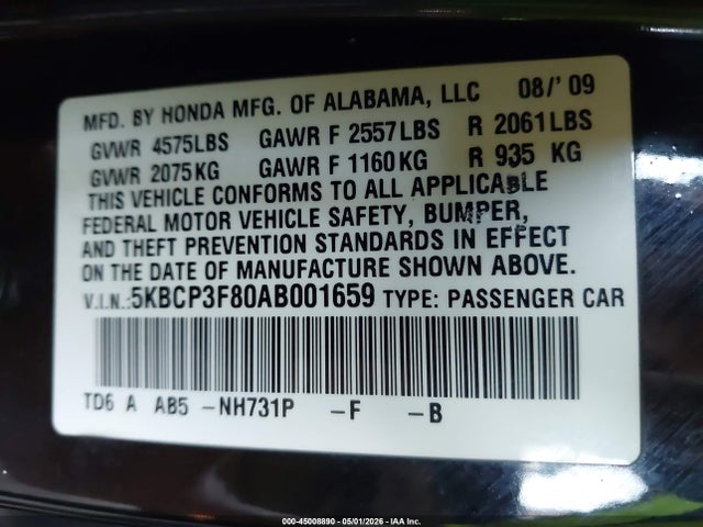 Honda Accord 3.5 Ex-l