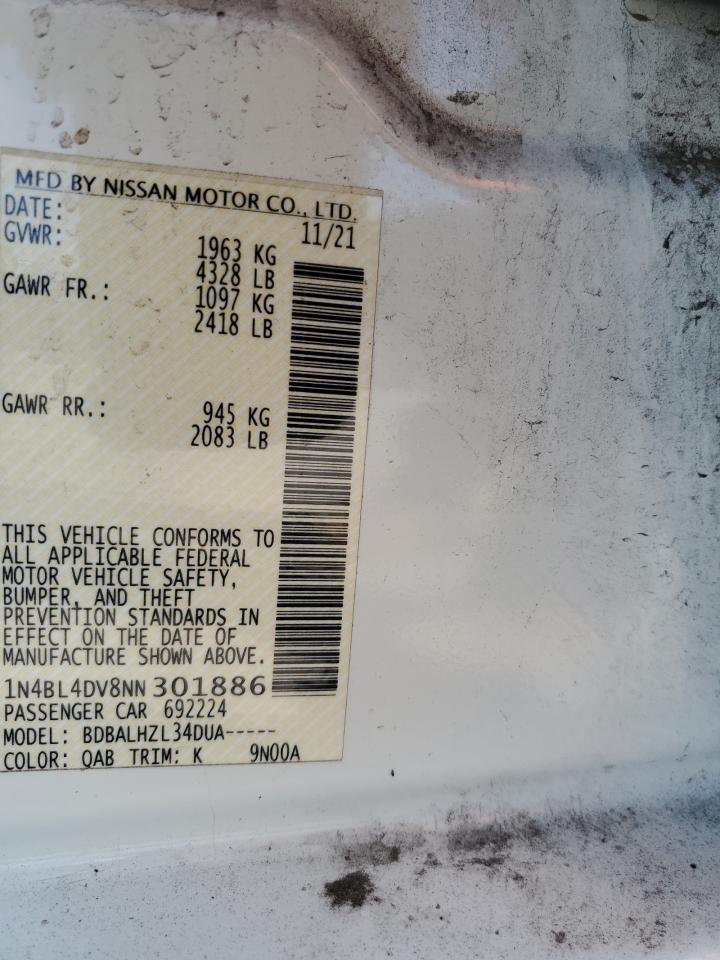 Nissan Altima Sv