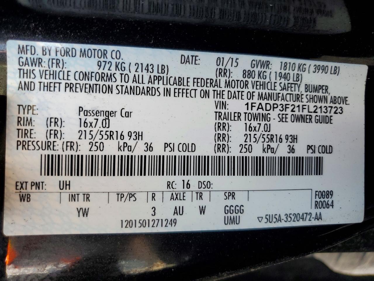 Ford Focus Se