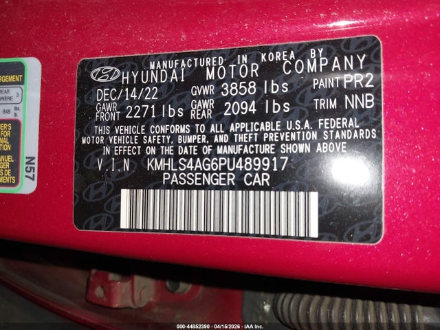 Hyundai ELANTRA Sel