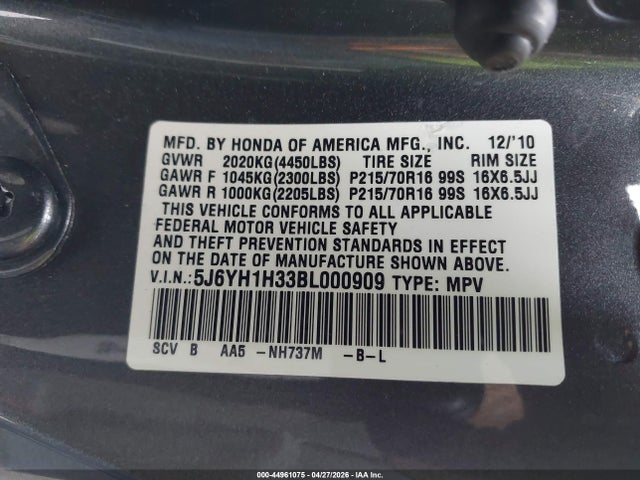Honda Element Lx