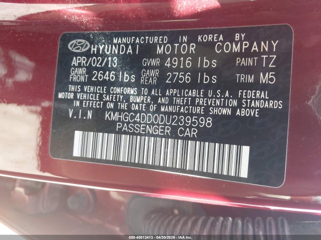 Hyundai Genesis 3.8