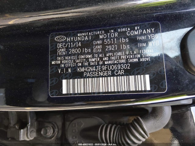 Hyundai Genesis 3.8