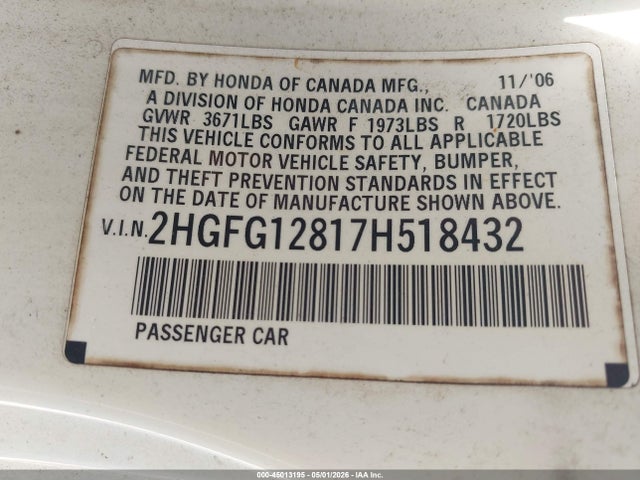 Honda Civic Ex