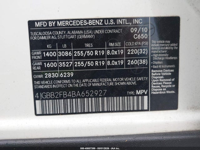 Mercedes-Benz M-Class 4matic